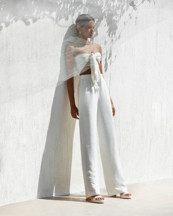 Yolanda linen pants Sale