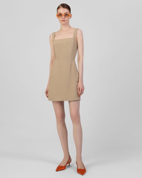 Athena Dress Beige SS 2024