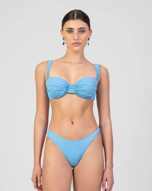 Ruched Balconette Bikini Top Ciel Sale