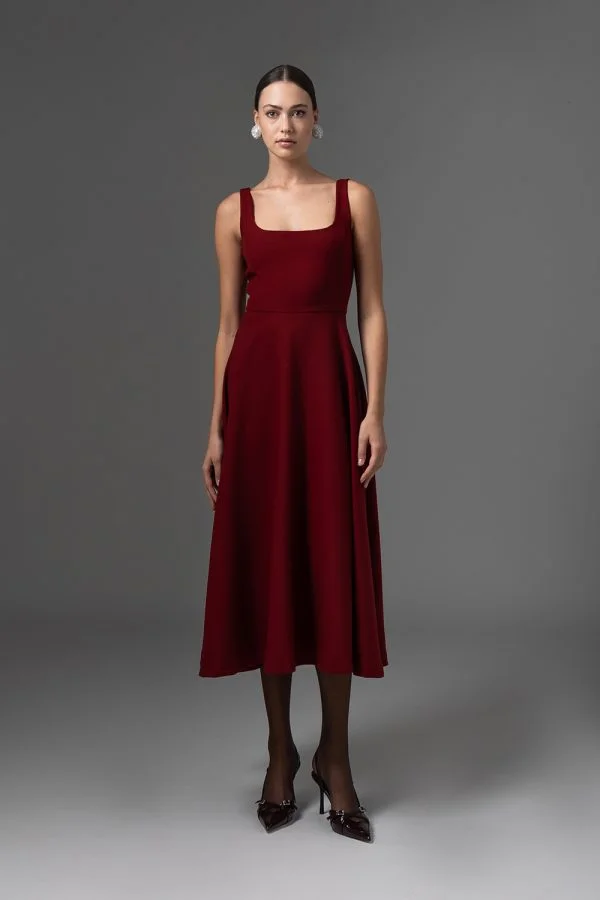 Anisa Dress Red FW 24/25