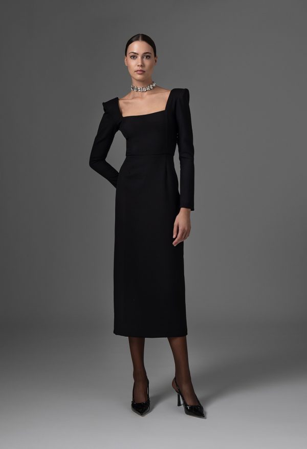 Yasmin Dress Black FW 24/25