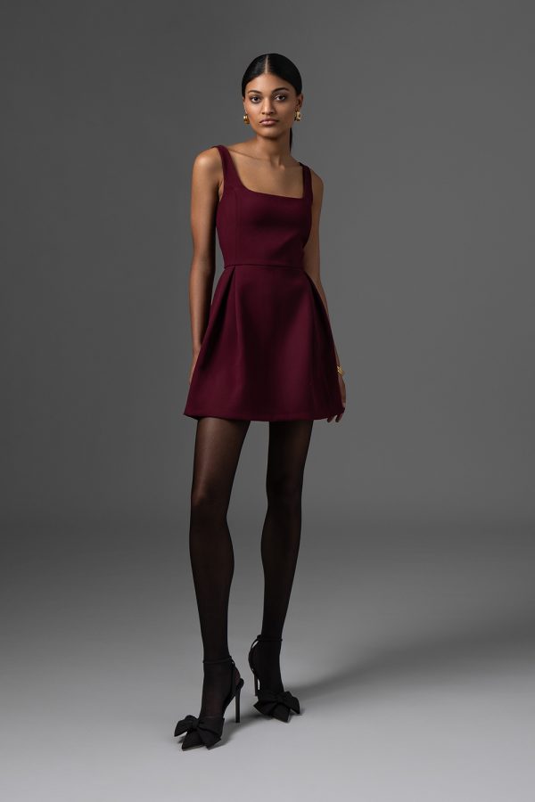 Norah Dress Bordeaux FW 24/25