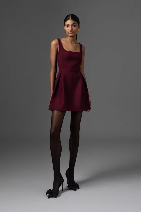 Norah Dress Bordeaux FW 24/25