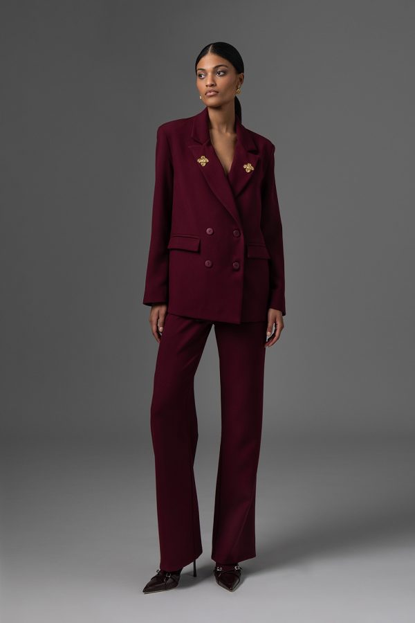 Zendaya Blazer Bordeaux FW 24/25