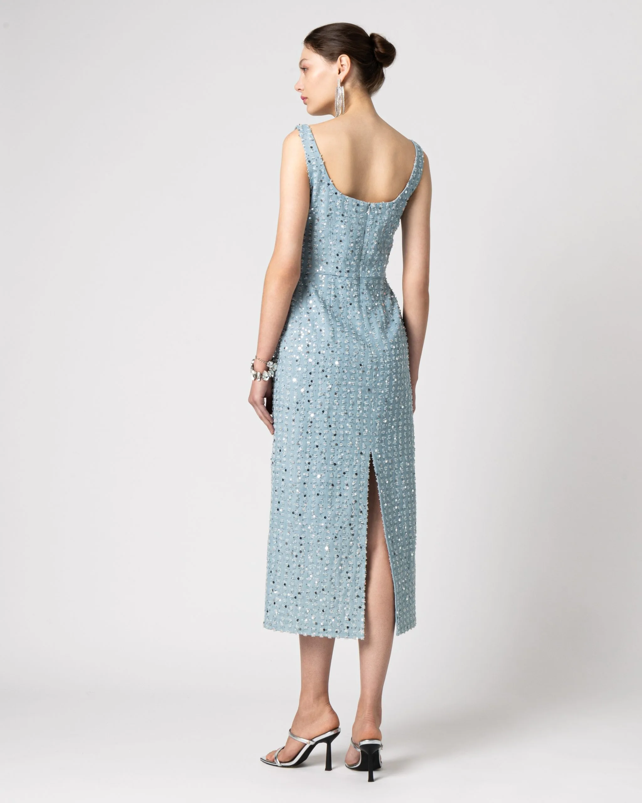 knee length dresses for ladies Blair Gown