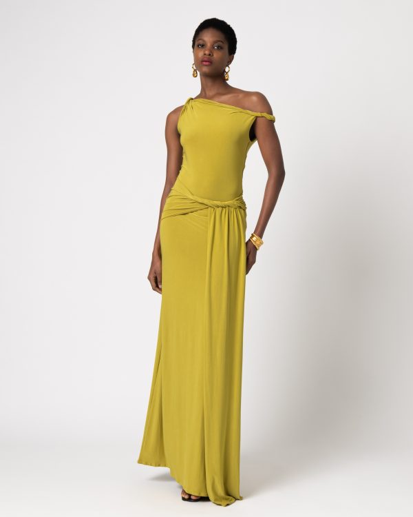 Dorothea Dress Lime SS 2025