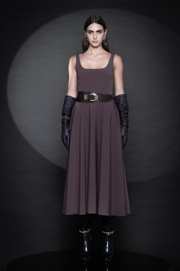 Anisa Dress Brown FW 25/26