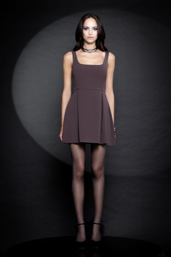 Norah Dress Brown FW 25/26