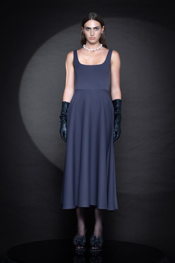 Anisa Dress Anthracite FW 25/26
