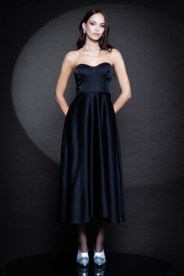 Elora Satin Dress FW 25/26