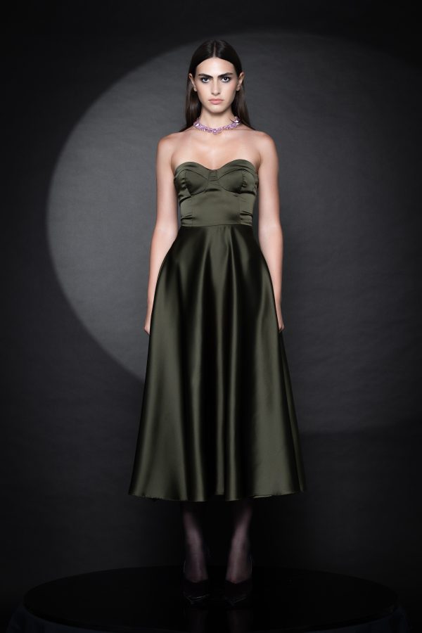 Elora Satin Dress FW 25/26