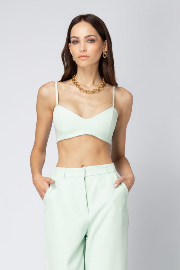 Margaux Crepe Bralette SS 2026