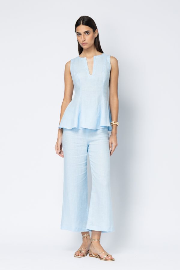 Ariana Linen Top SS 2026