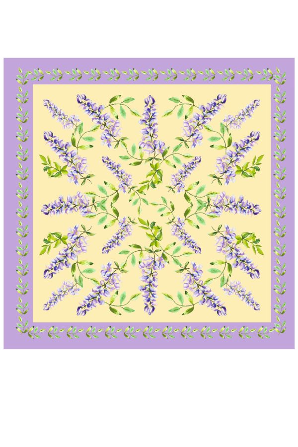 Jardin Satin Scarf SS 2026