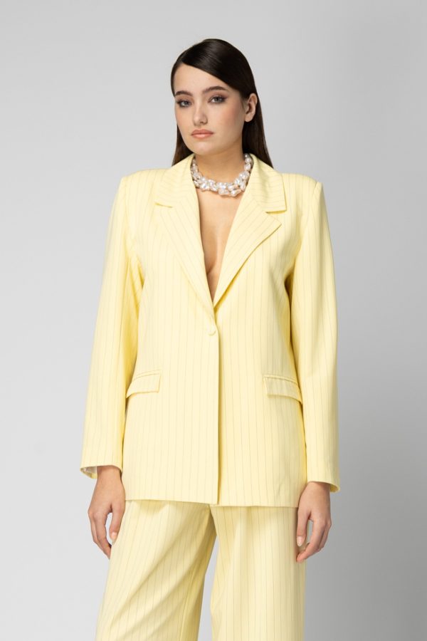 Lumi Striped Blazer SS 2026